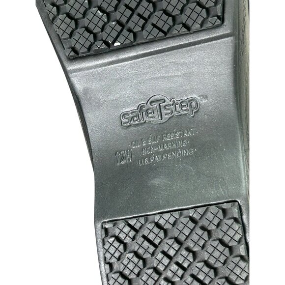 NEW SafeTStep Comfort Clogs Gretchen Black Women's 12W Non Slip Nursing Work - Picture 13 of 13